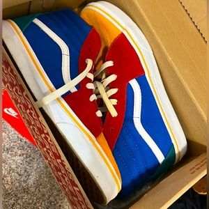 7Y HIGH TOP VANS EXCELLENT CONDITION